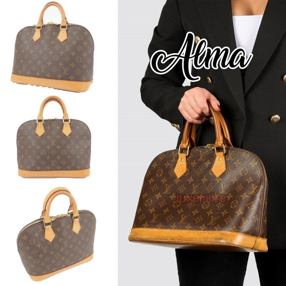 💎✨Authentic✨💎 Louis Vuitton Monogram Alma Hand Bag